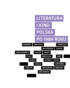 Literatura i kino. Polska po 1989 roku