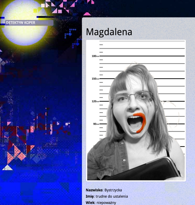 Linia detektywa Kopera w ''Piksel Zdroju'' – kartoteka Magdaleny (Monika Kapela)