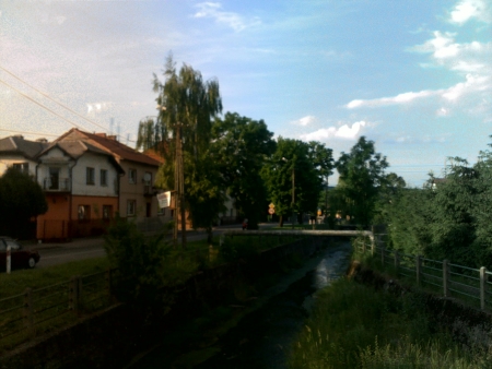 Z mostku w Sułkowicach