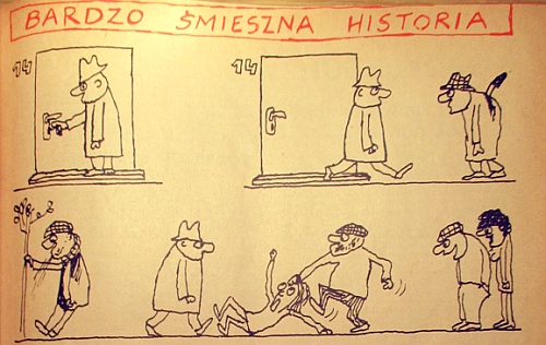Bohdan Butenko, ''Bardzo śmieszna historia'', ''Szpilki'' 1972, nr 2 [fragment]